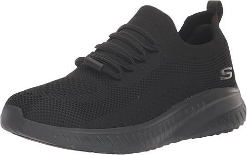Кросівки жіночі Skechers Work Relaxed Fit: BOBS Sport Squad Chaos SR 108145 BLK  Skechers Work 108145 BLK фото