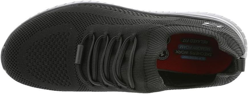 Кросівки жіночі Skechers Work Relaxed Fit: BOBS Sport Squad Chaos SR 108145 BLK  Skechers Work 108145 BLK фото