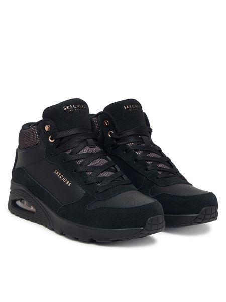 Черевики жіночі Skechers UNO-STACRE SHINE 177181/BBK 177181/BBK фото